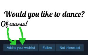 Wishlist button